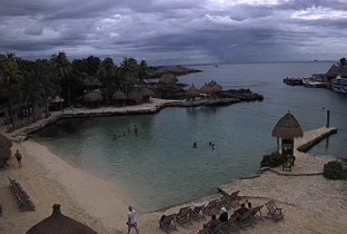 Slika pregleda web-kamere Quintana Roo - Xcaret Beach